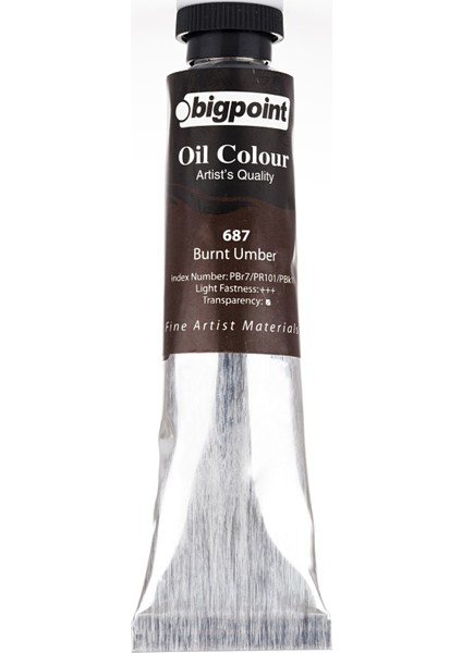 Yağlı Boya 45ML 687 Burnt Umber