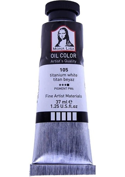 Yağlı Boya 37ML N:105 Titanium White