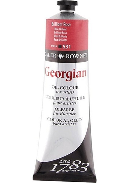 Georgian Yağlı Boya 225ML 531 Brilliant Rose