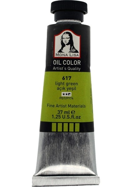 Yağlı Boya 37ML 617 Light Green