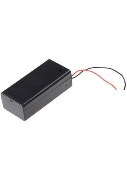 Pil Yuvası 9 Volt Kapaklı Anahtarlı