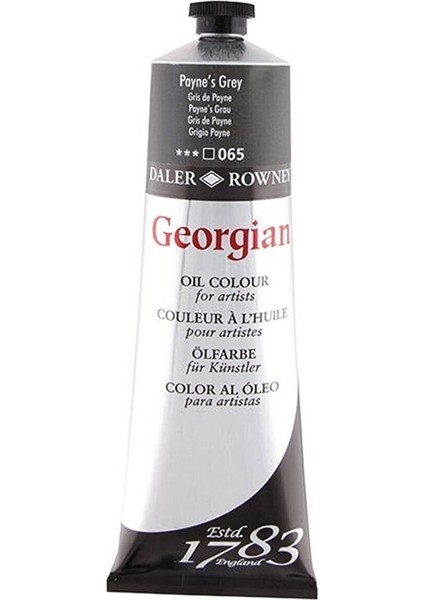 Georgian Yağlı Boya 225ML 065 Paynes Grey