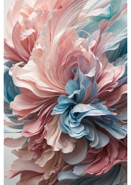 Renkli Baskılı Sayılarla Boyama Hobi Seti (Çerçeveli) 50X65 Cm: Renklerin Dansı