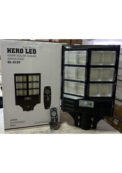 600W Solar Sokak Armatürü Güneş Enerjili modelleri