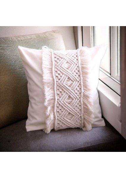 Makrome Dekoratif Tekli Kırlent fırsatları