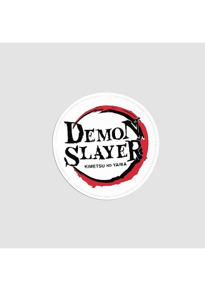 Kimetsu No Yaiba Demon Slayer Yazılı Sticker