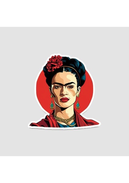 Frida'nın Asaleti Tasarımlı Sticker