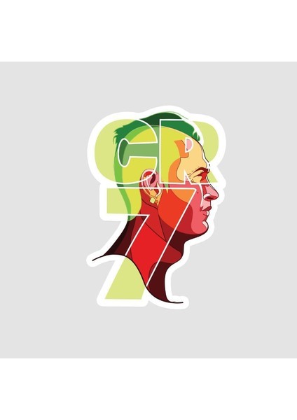 Cr7 Laptop Sticker