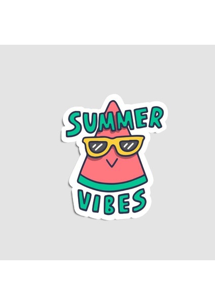 Su mm er Vibes Sticker