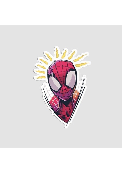 Örümcek Adam Tasarımlı Laptop Sticker