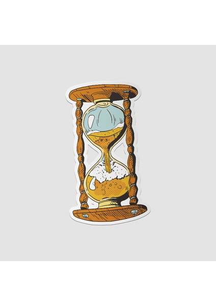 Alcohol Hour Yazılı Sticker