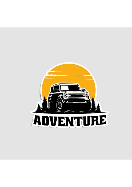 Macera Tutkunu Temalı Laptop Sticker