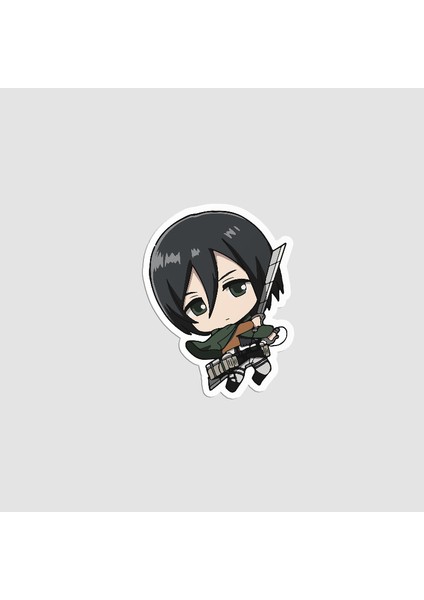 Anime Mikasa Ackerman Tasarımlı Sticker