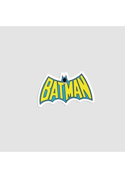 80'ler Batman Logolu Laptop Sticker
