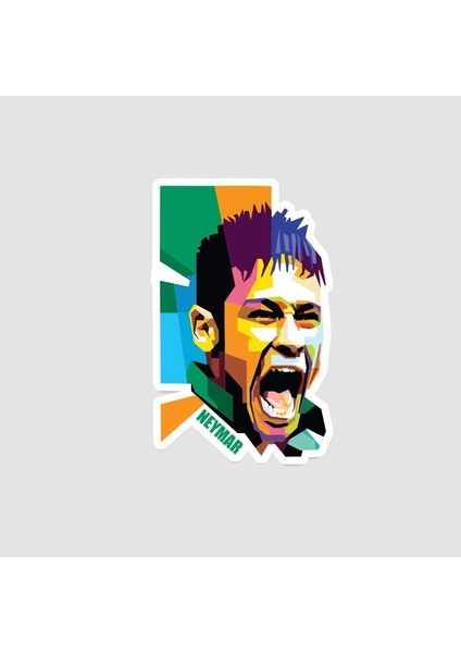 Neymar Tasarımlı Sticker