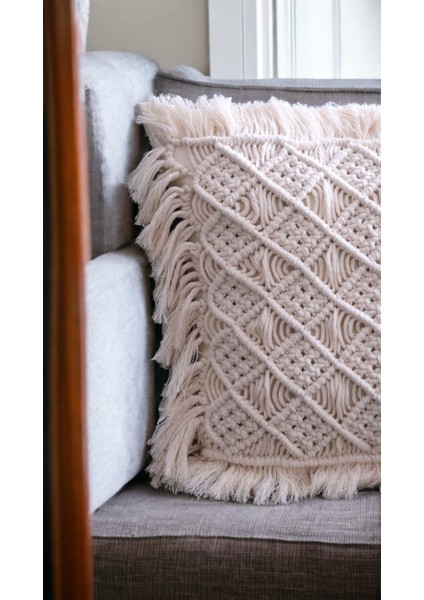 Makrome Dekoratif 2'li Kırlent indirimleri