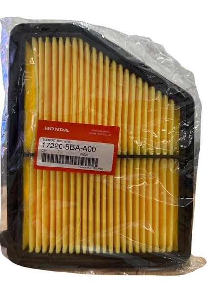 | Hava Filtresi Honda Cıvıc x 1,6 2016 -> Fc Kasa | 17220-5BA-A00