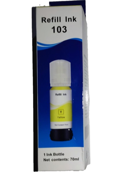For Epson Ecotank L6290 Mürekkep Muadil Set 4 Renk Takım
