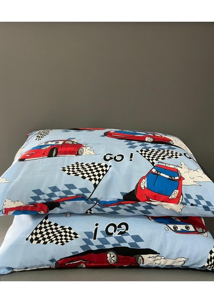 Pamuklu 2 Adet 50X70 Fermuarlı Yastık Kılıfı
