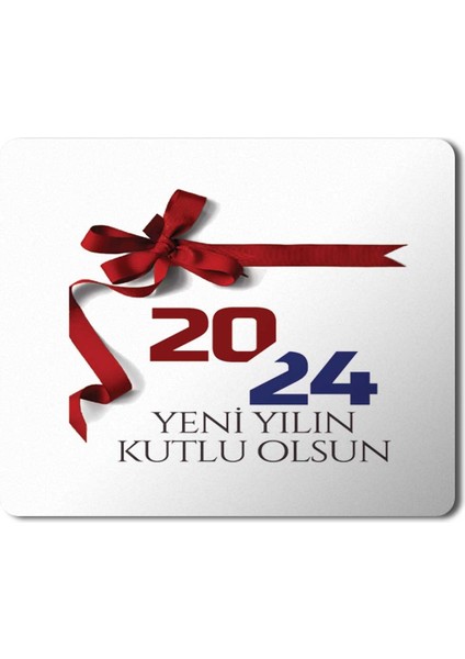 2024 Yeni Yılın Kutlu Olsun Kurdale Bağlama Mousepad Mouse Pad