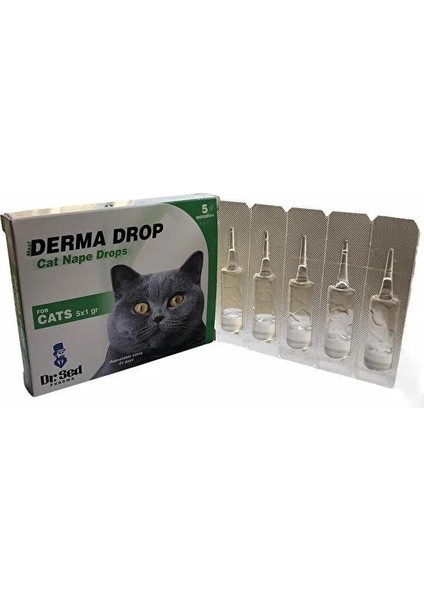 Kedi Bit Pire Kene Için Ensedamlası 5'li