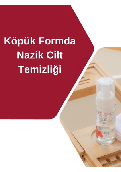 Face Wash Hassas ve Kuru Ciltler İçin Yüz Temizleme Köpüğü 150 ml