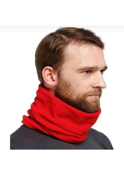 Motosiklet Polar Bere Terleme Yapmayan Özel Kumaş Bere ve Boyunluk Olarak Kullanabilen Motor Maske