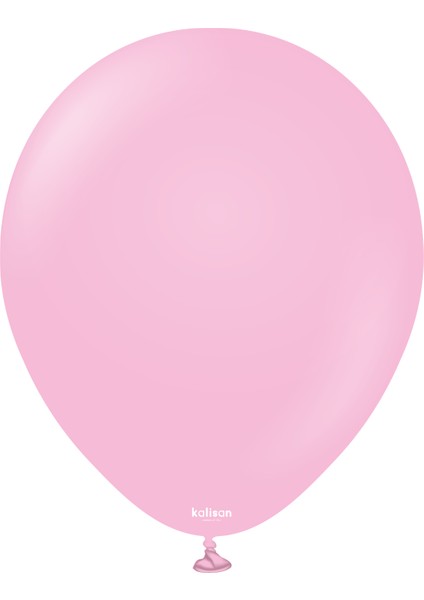 12'' Pastel Şeker Pembe 25'li