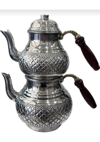 Bakır Görünümlü Alüminyum Çaydanlık