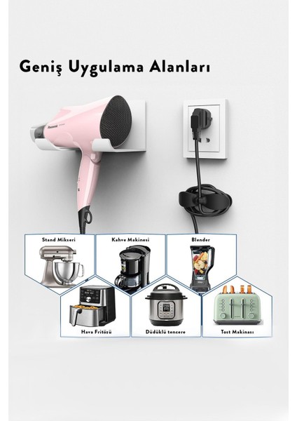 2 Adet Kendinden Yapışkanlı Kablo Koruyucu Toplayıcı Düzenleyici Kablo Organizeri Toplarlayıcı Sargı fırsatları