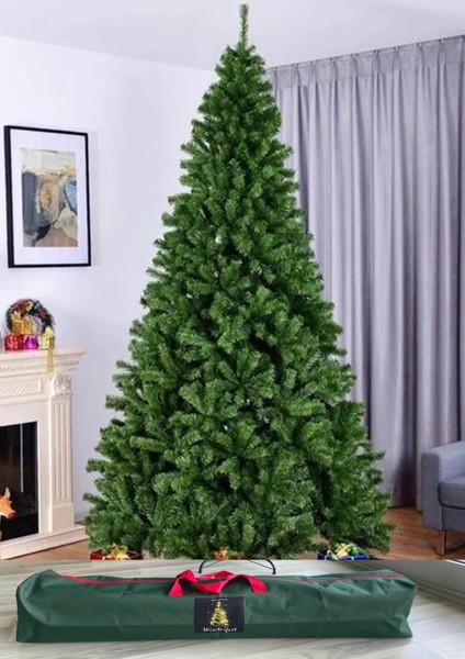 Yılbaşı Çam Ağacı 250 cm 1250 Dal Taşıma Çantalı