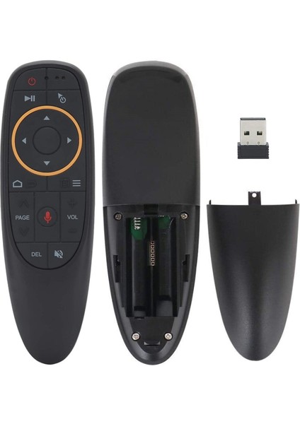 Weko Kr G10 Androıd-Wındows-Mac-Lınux-Tv Box Uyumlu Ses Komutlu Aır Mouse 2.4ghz Smart Tv Akıllı Kumanda