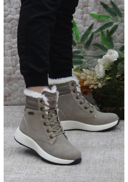 Leslıe 3pr Comfort Orjinal Ürün Içi Tüylü Outdoor Kadın Bot