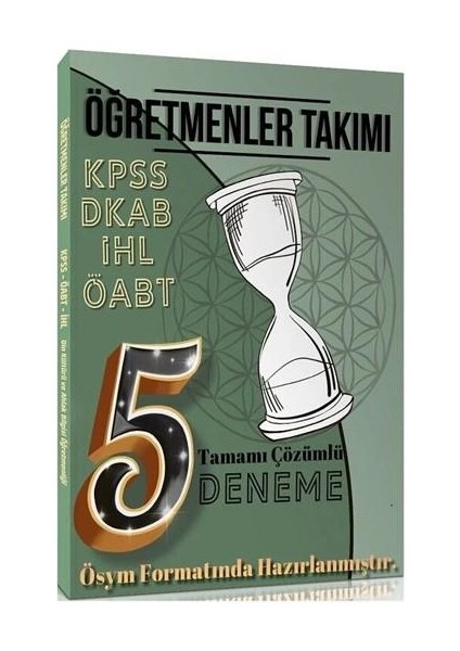 ÖABT Din Kültürü ve Ahlak Bilgisi Öğretmenliği 5 Deneme