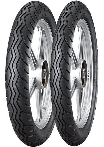 90/90-18 M/c 57P 2.75 - 18 M/c 42P Irc Nr-47 Tubeless Lastik Takımı