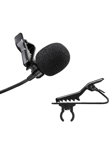Magıcvoıce JH-043 3.5 mm Girişli Kablolu Youtuber Yaka Mikrofon (4738)