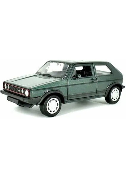 Volkswagen Golf Gti Mk1 Klasik Araba 1:34 Ölçek Model Açılış Kapıları Lisanslı Ürün Yeşil