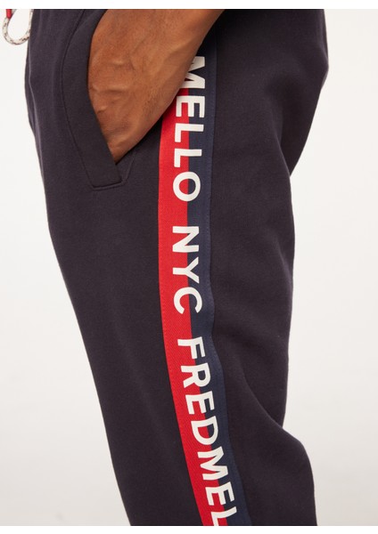 Lastikli Bel Slim Fit Lacivert Erkek Eşofman Altı FM23W06PF fırsatları