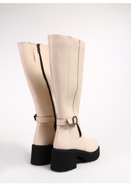 Bej Kadın Çizme Sommer modelleri