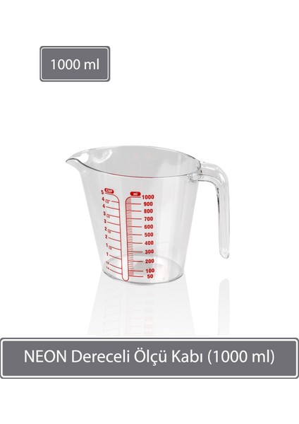 Neon Dereceli Ölçü Kabı