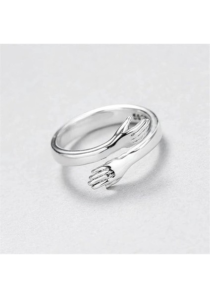 Romantik Aşk Sarılma Yüzüğü Ayarlanabilir Yüzük