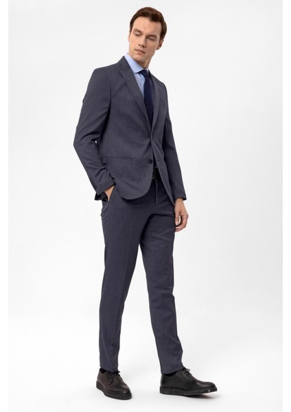 Slimfit Armürlü Takım Elbise fiyatları