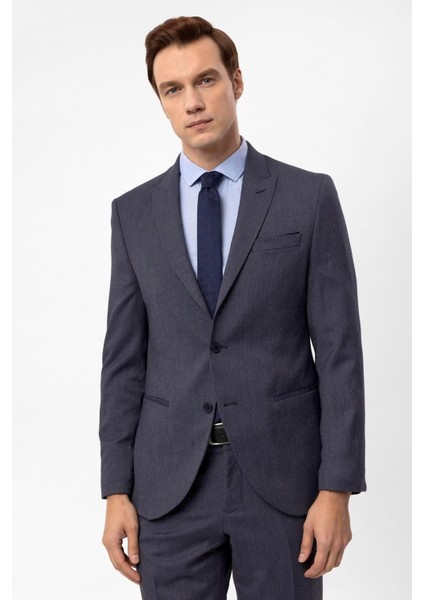 Slimfit Armürlü Takım Elbise modelleri