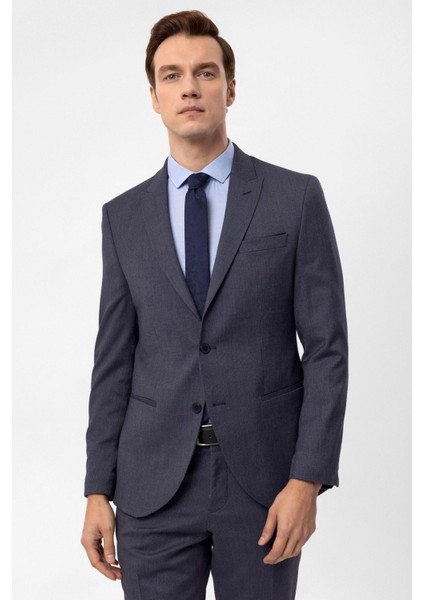 Slimfit Armürlü Takım Elbise fırsatları