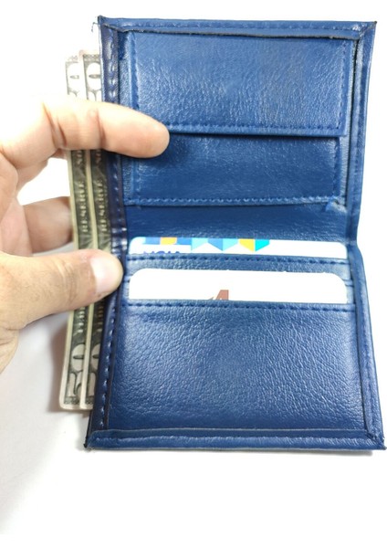 Hediye Kutulu Şık Deri Cüzdan Kartlık ve Kağıt Para Bölmeli