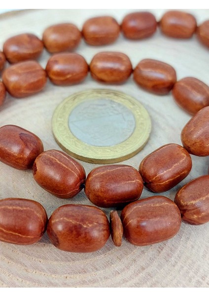Andız Ağacı 33LÜK Tesbih 9.5*13.5mm (44440)