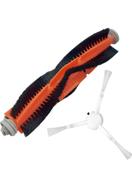 Xiaomi Uyumlu Vacuum Mop 2c (XMSTJQR2C) Robot Süpürge Ana Rulo Fırça Yan Fırça