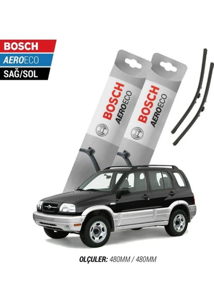 Suzuki Grand Vitara 1998 Model Bosch Aeroeco Muz Silecek Takımı