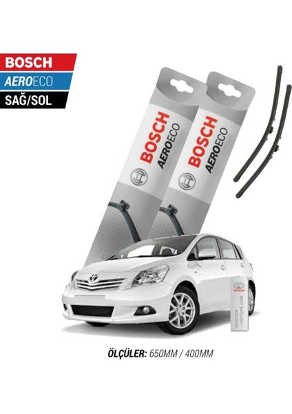Toyota Verso 2009 Model Bosch Aeroeco Muz Silecek Takımı