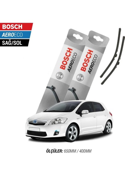 Toyota Auris 2009 Model Bosch Aeroeco Muz Silecek Takımı